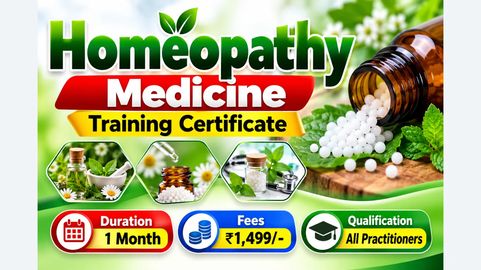 Homeopathic Medicine Training Certificate